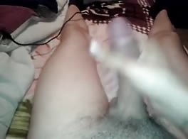 Mexican hunk unloads hot cumshot
