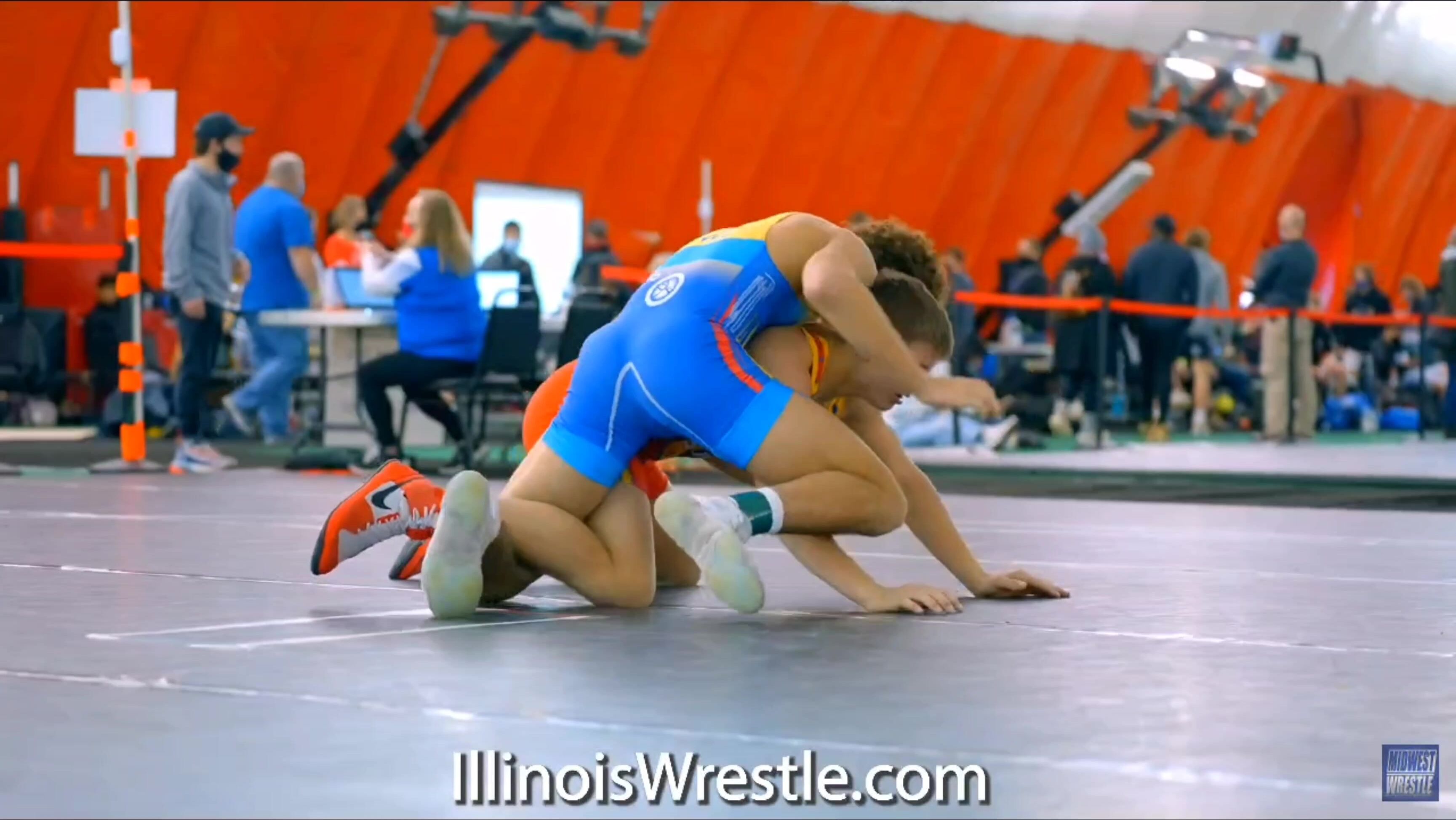 Handsome boys in tight swimsuits get sexy wrestling