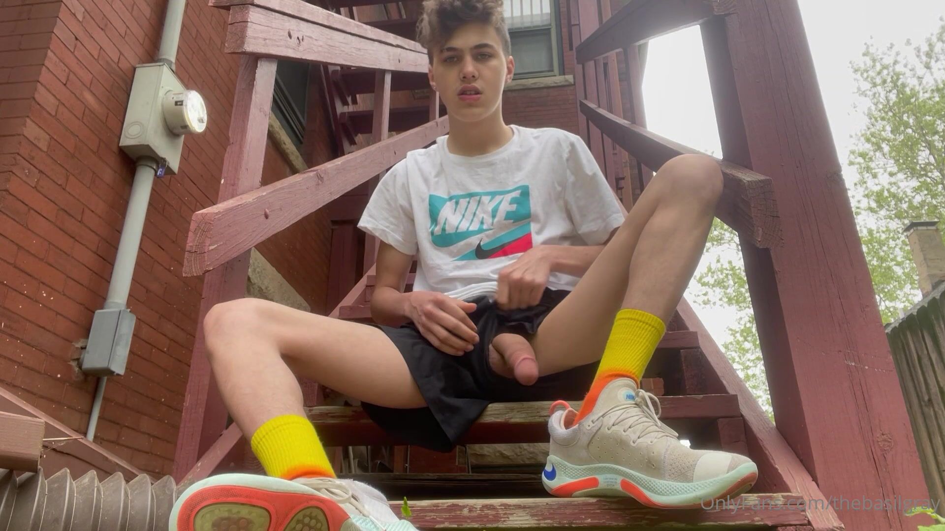 Public twink cam shoe play