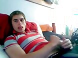 Shooting on his shirt boys porn