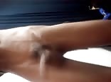 Polla dura golpeando