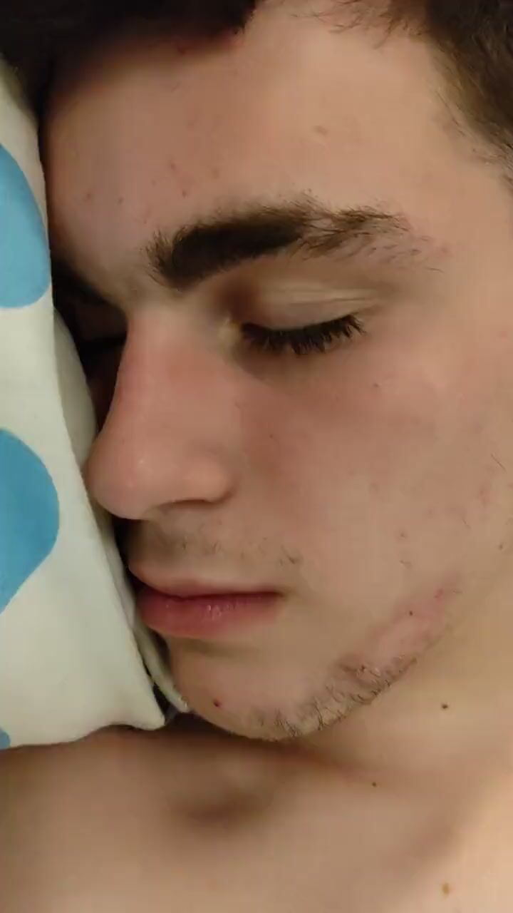 Sleeping boy.
