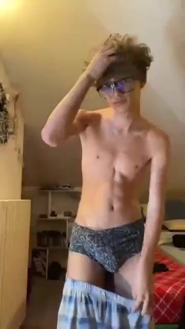 Slim sexy twink