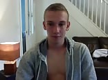 Blonde beauty masturbates alone 2