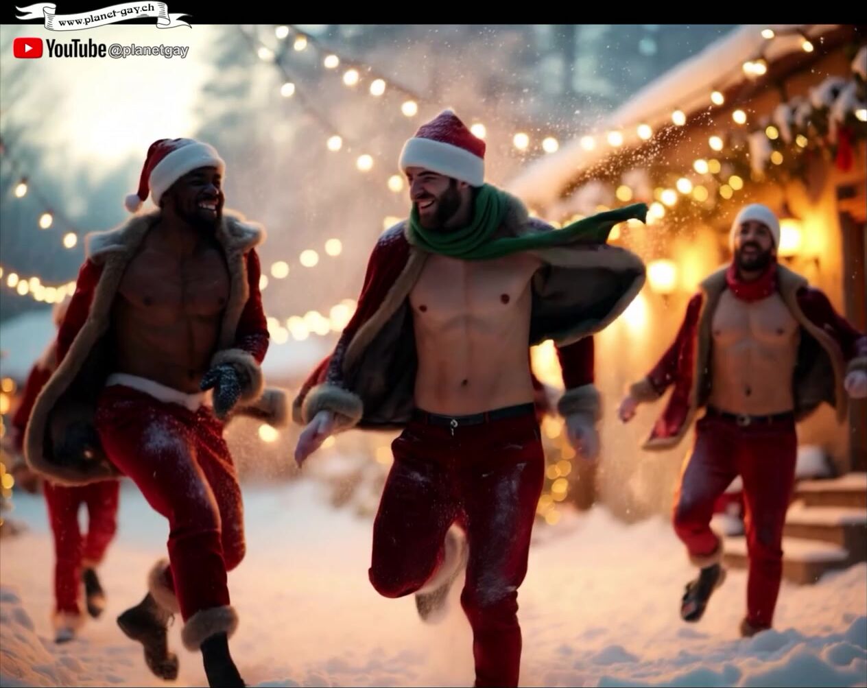 O adolescente faz snowballs no pau bareback do daddy musculoso