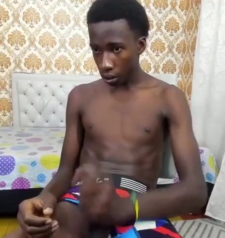 Solo twink strokes his hard cock 29
