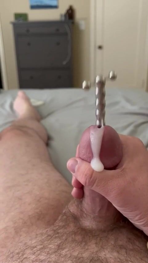 Tige à sonder brute le fait jouir