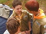 Classic gay porn: teen scout pfadfinder play