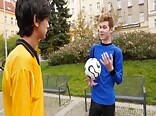 Sporty cum twinks soccer gay porn