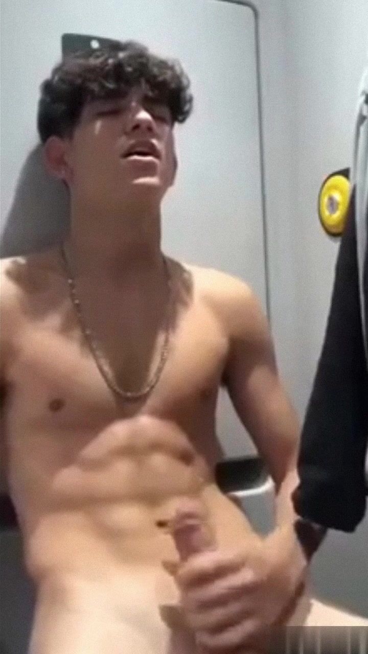 Twink cums on train - sporty young jock