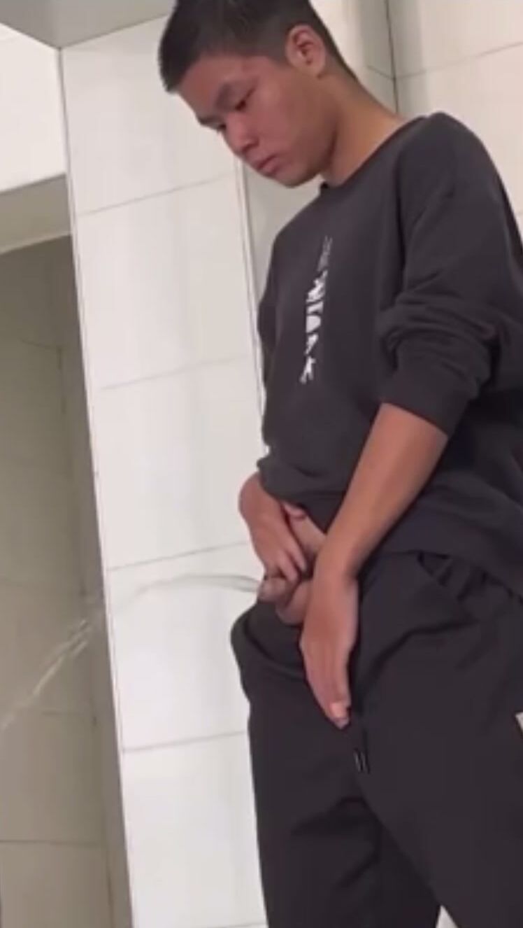 Chinese teen spies on locker room urinal