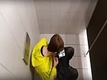 Hidden cam catches teen jacking in public toilet