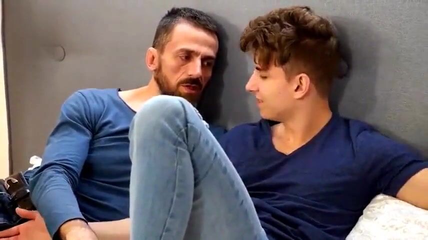 Twink step-son seduction bareback