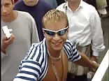 Gay parade turns into wild orgy
