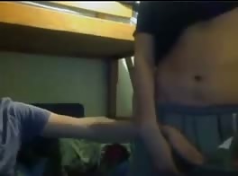 Straight bi guy seduced on cam