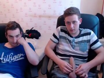 Str8 guy lets gay friend touch