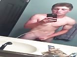 Gf makes straight boy cum