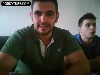 Straight man's handjob webcam