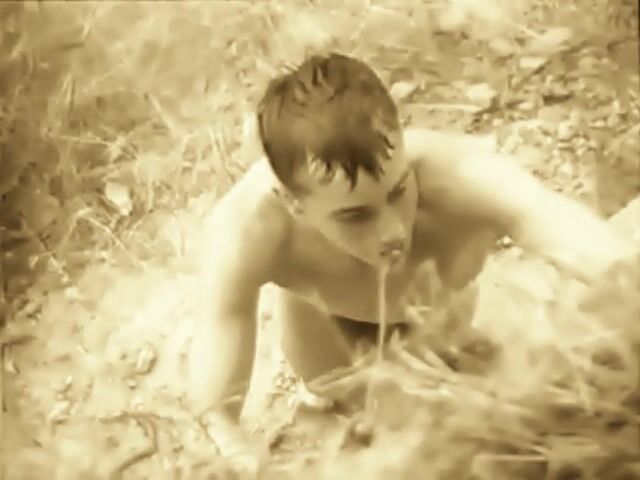Vintage sepia beach patrol