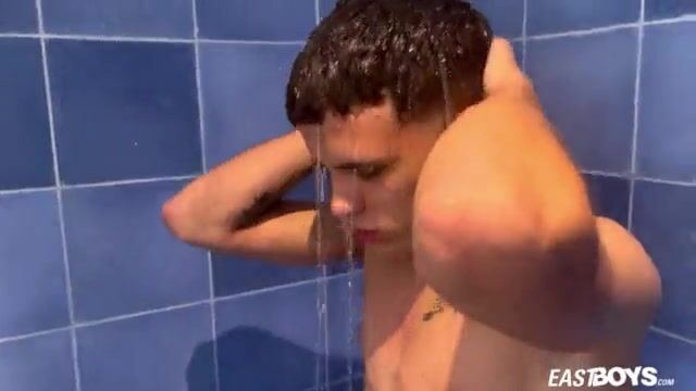 Street boy calvin jerks his cock and gets a hot handjob