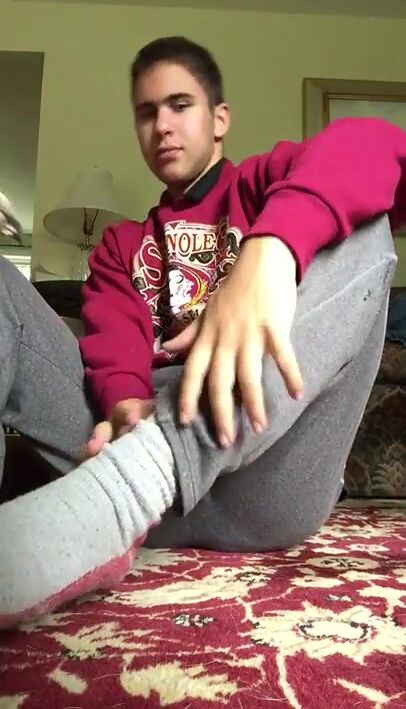 Grey socks boys strip on cam porn