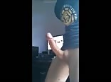 College stud reveals his hard cock
