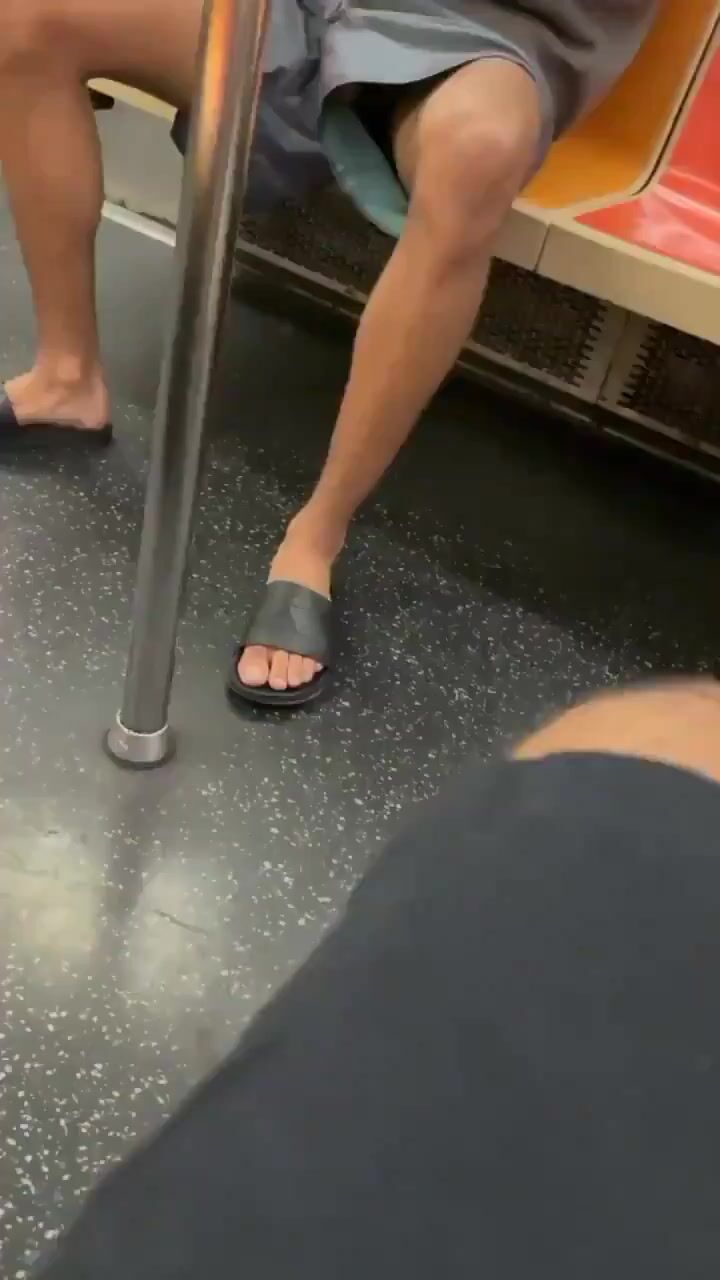 Ständer in der u-bahn erwischt