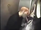 Public restroom cum suck