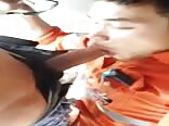 Gay teen cock sucks in real bareback action