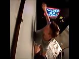 Sucker in a sex shop