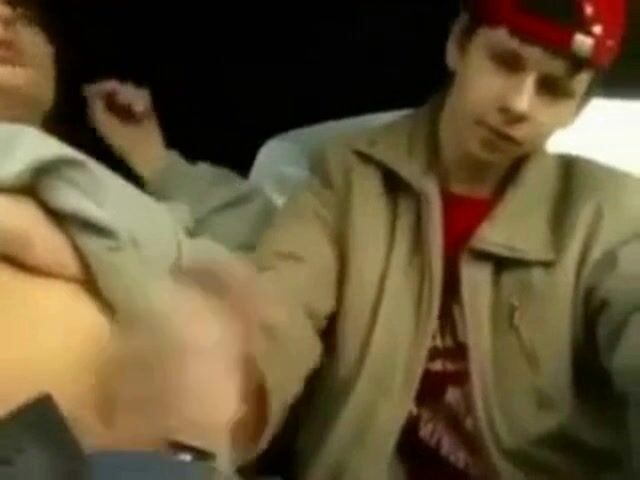 Sucking friends dick in auto gay teen porn