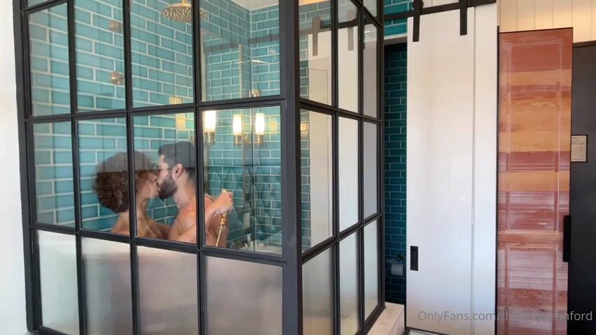 Super hot sean with a daddy in the shower