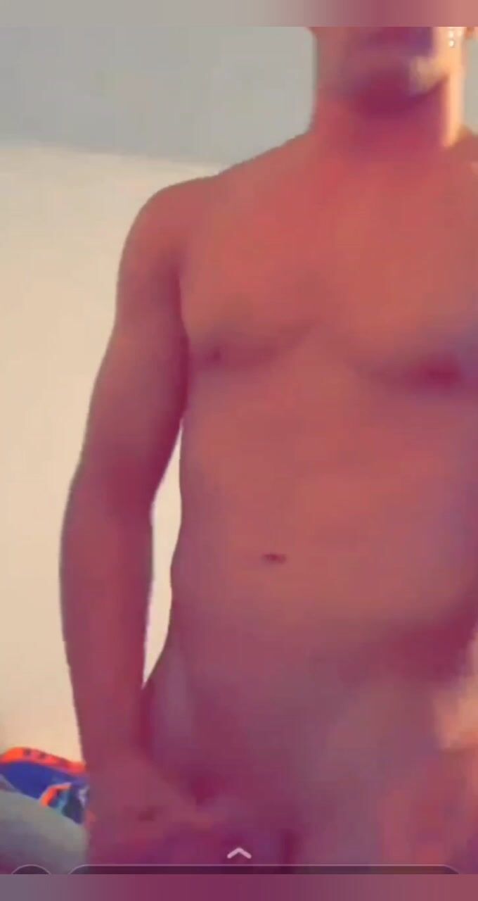 Blonde twink jerks off hard