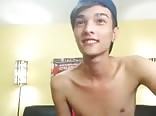 Latin camboy shows off his ass with a hot wank and cum