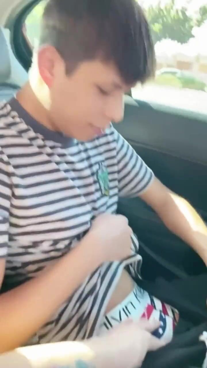 Sweet young curly sucks his friend