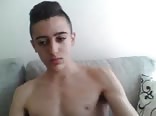 Switzerland,cute athletic str8 boy shows bubble ass on cam