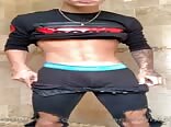 Tattooed uni boys cum in ripped jeans porn
