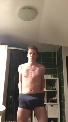 Teen boy jerk off and cumming