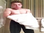 Hot twink shows off his teen muscles