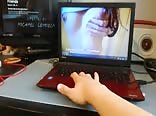 Teen jerks off in sister's room