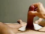 Teen quickie with huge cumshot
