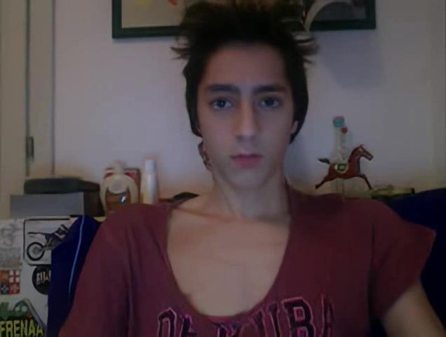 Big dick teen shows off