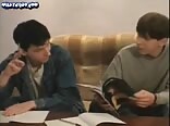 Twink daddy muscle bareback cock study break 2