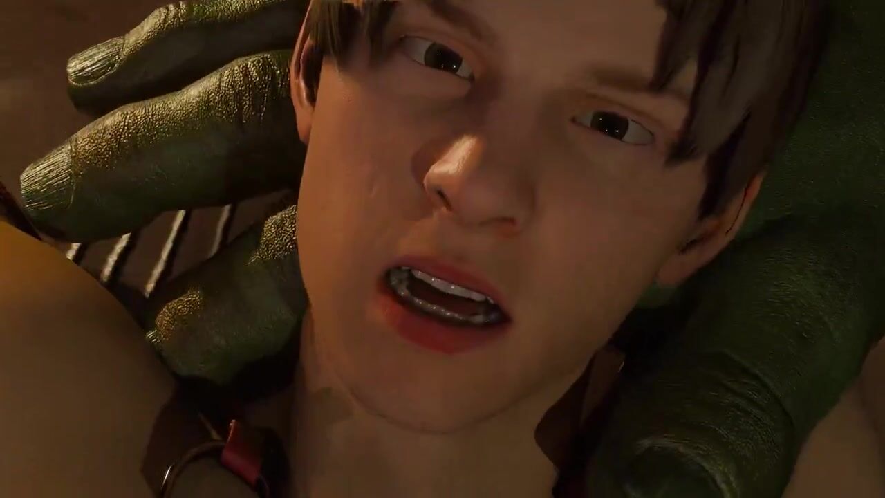 Thanos and the hulk wreck spidermans pussy