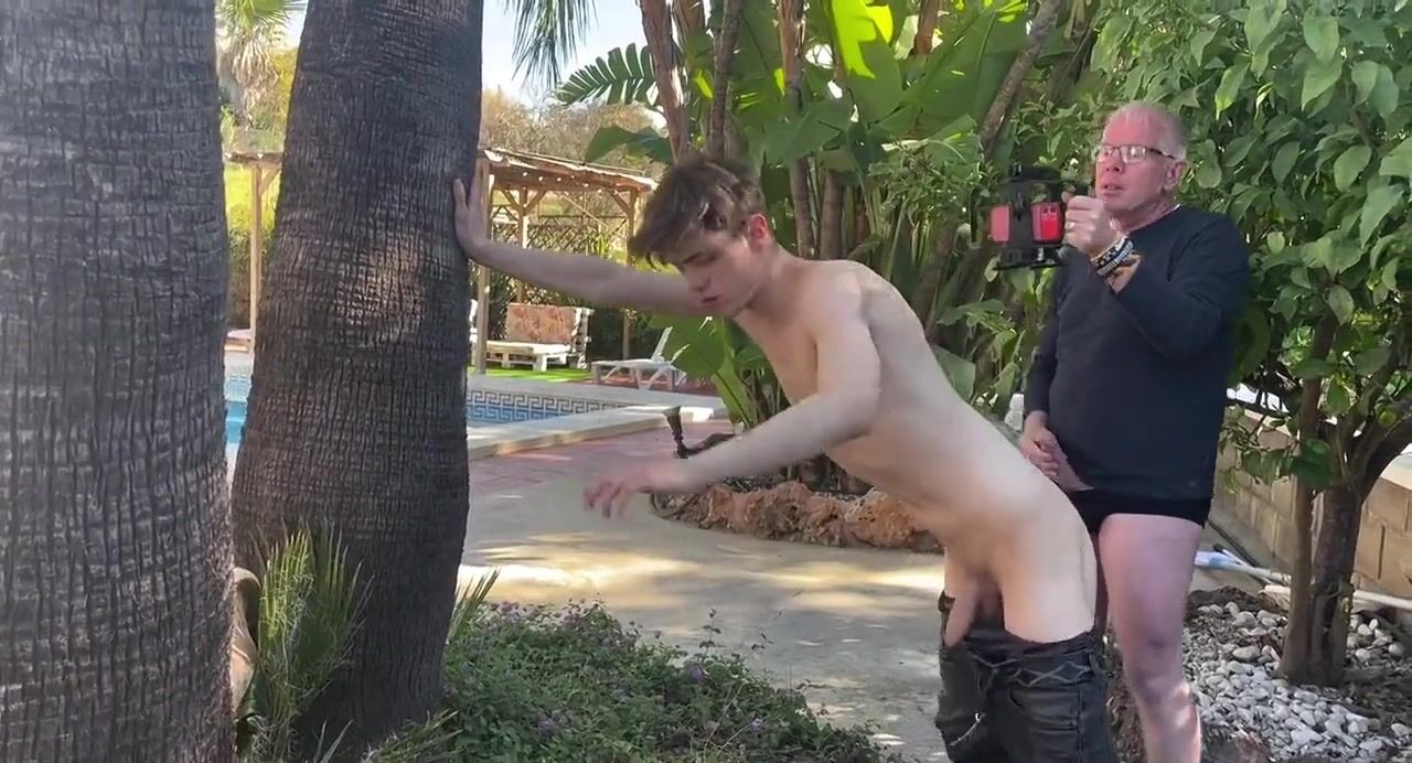 Boss breeds his twink boy raw