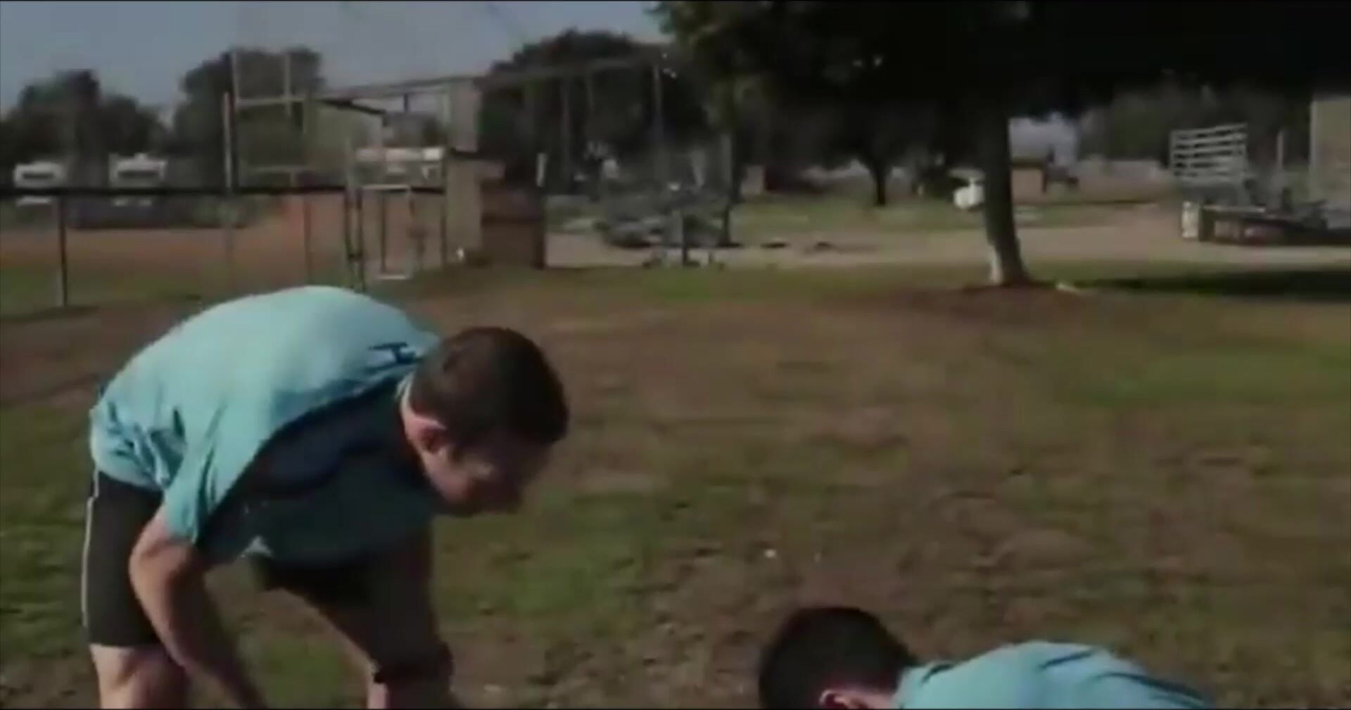 Coach pounds player after the big game