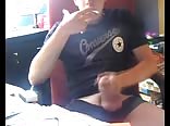 Sloshing balls: horny gay porn sound