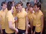 Funny virgin twink loses dick contest