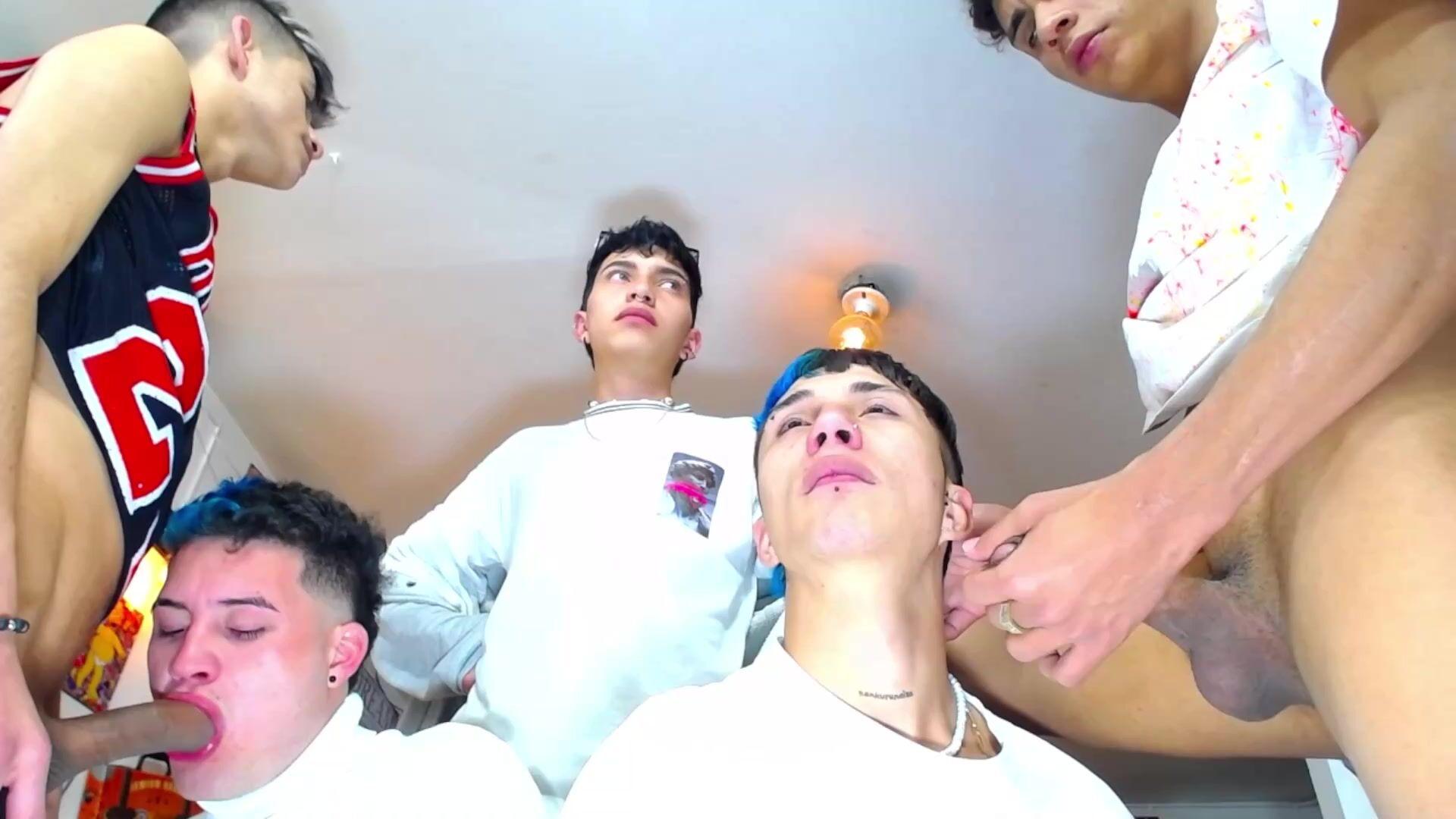 The make out seshion is hot web orgy