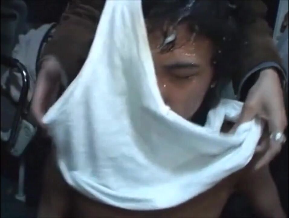 Japanese bukkake bus rape orgy